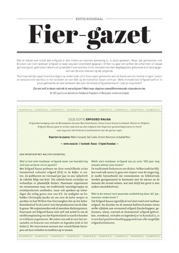 Kaft van Fier-gazet